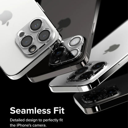 Protector de cámara trasera Ringke para Apple iPhone 15 Pro Max, Cristal Templado, Set de 2 piezas, Transparente
