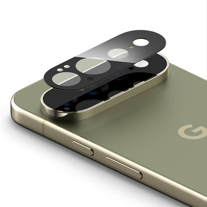 Protector de pantalla para cámara trasera Ringke para Google Pixel 11 Pro XL, vidrio templado, juego de 2 piezas, negro