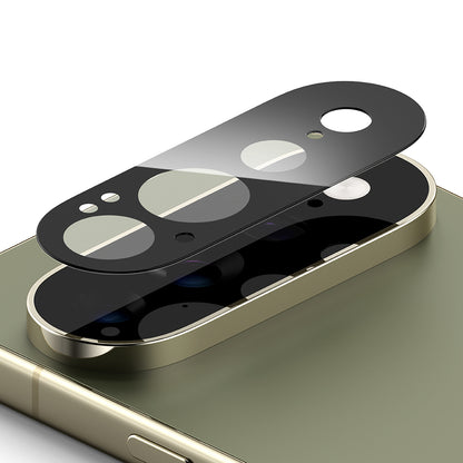 Protector de pantalla para cámara trasera Ringke para Google Pixel 11 Pro XL, vidrio templado, juego de 2 piezas, negro