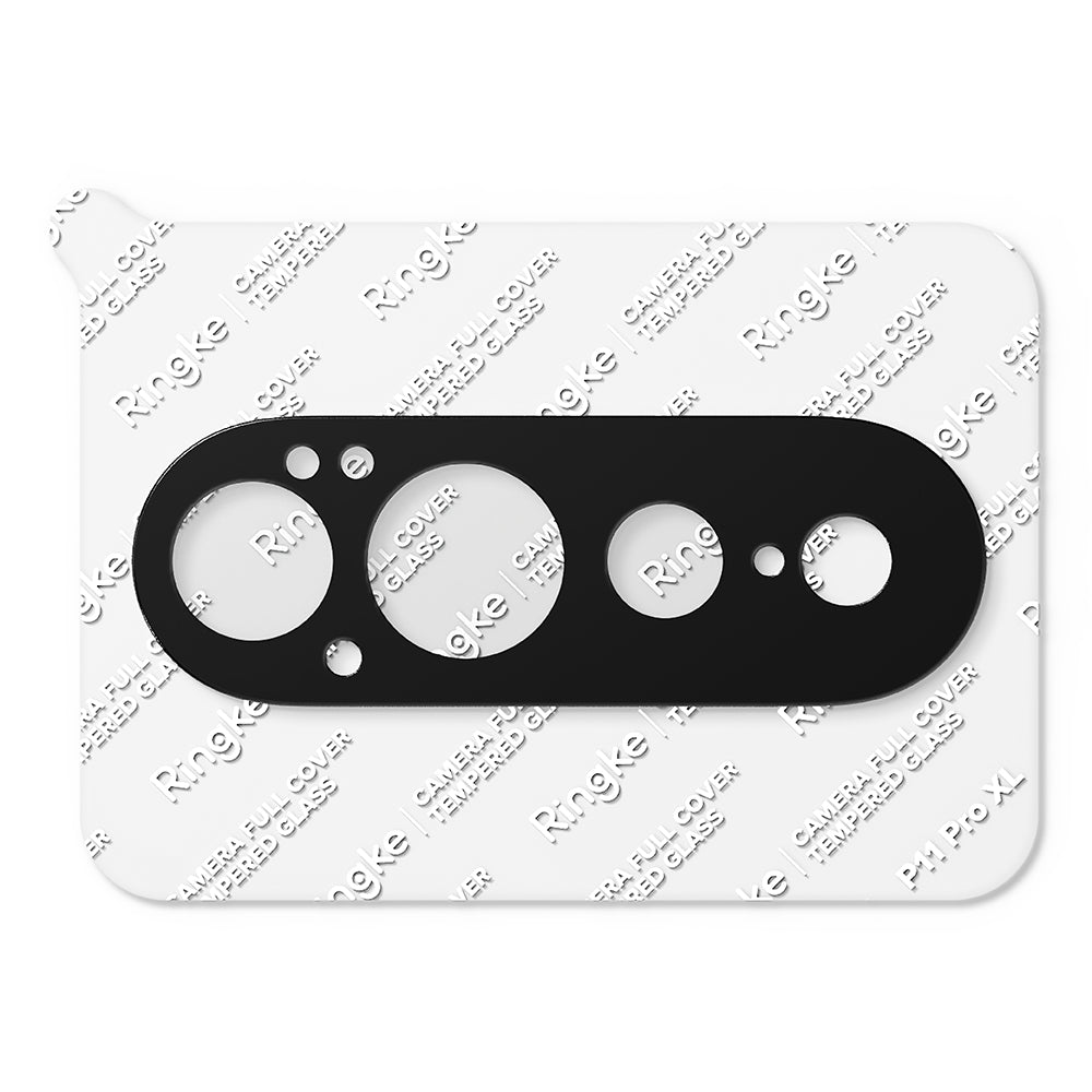 Protector de pantalla para cámara trasera Ringke para Google Pixel 11 Pro XL, vidrio templado, juego de 2 piezas, negro