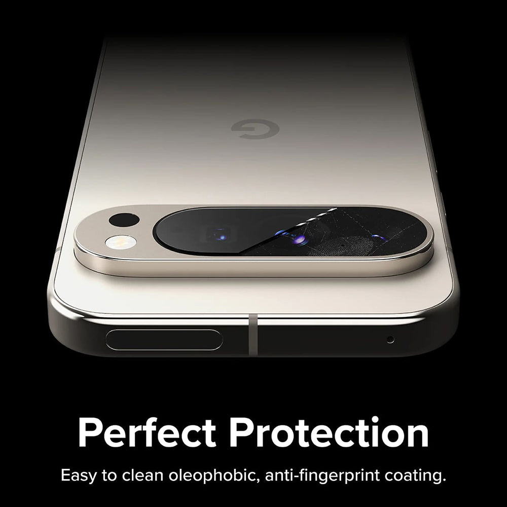 Protector de pantalla para cámara trasera Ringke para Google Pixel 9 Pro, vidrio templado, juego de 3 piezas, transparente