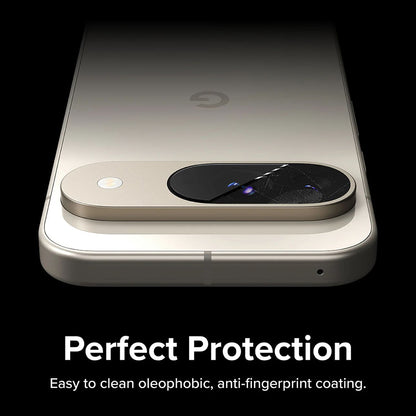 Protector de cámara trasera Ringke para Google Pixel 9, Cristal Templado, Set de 3 piezas, Transparente