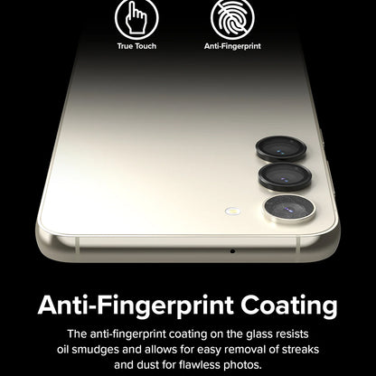 Protector de cámara trasera Ringke para Samsung Galaxy S23+ S916 / S23 S911, Cristal Templado, Negro