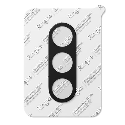 Protector de cámara trasera Ringke para Samsung Galaxy S26 FE S741, vidrio templado, juego de 2 piezas, negro