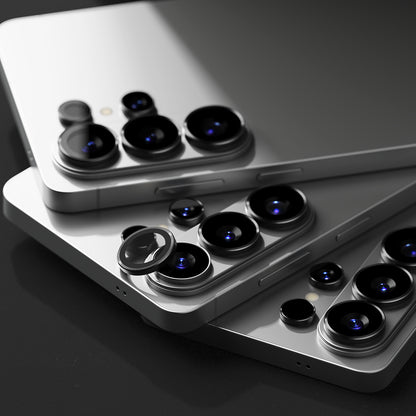 Protector de cámara trasera Ringke para Samsung Galaxy S26 Ultra, Cristal Templado, Set de 2 piezas, Negro