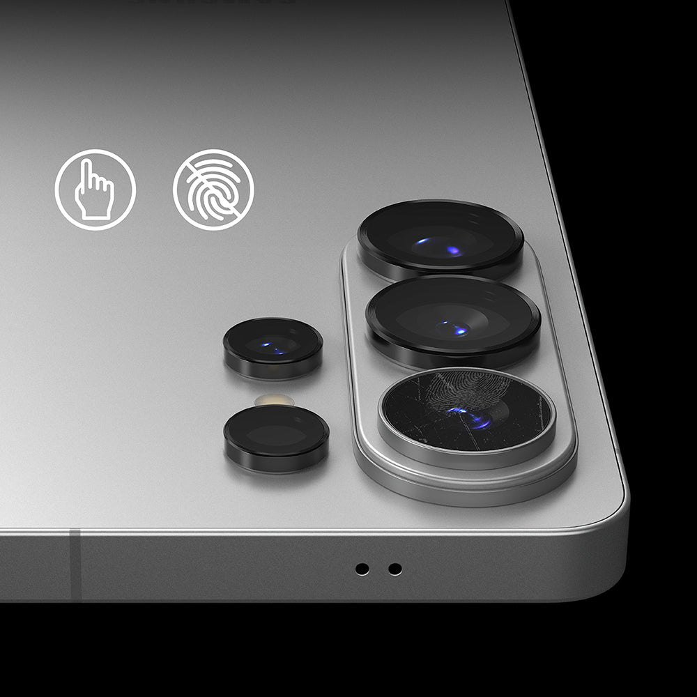 Protector de cámara trasera Ringke para Samsung Galaxy S26 Ultra, Cristal Templado, Set de 2 piezas, Negro