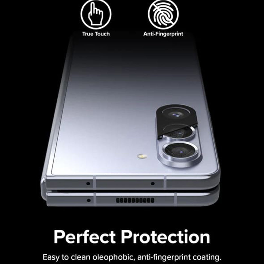Protector de pantalla para cámara trasera Ringke para Samsung Galaxy Z Fold5 F946, vidrio templado, juego de 2 piezas, transparente