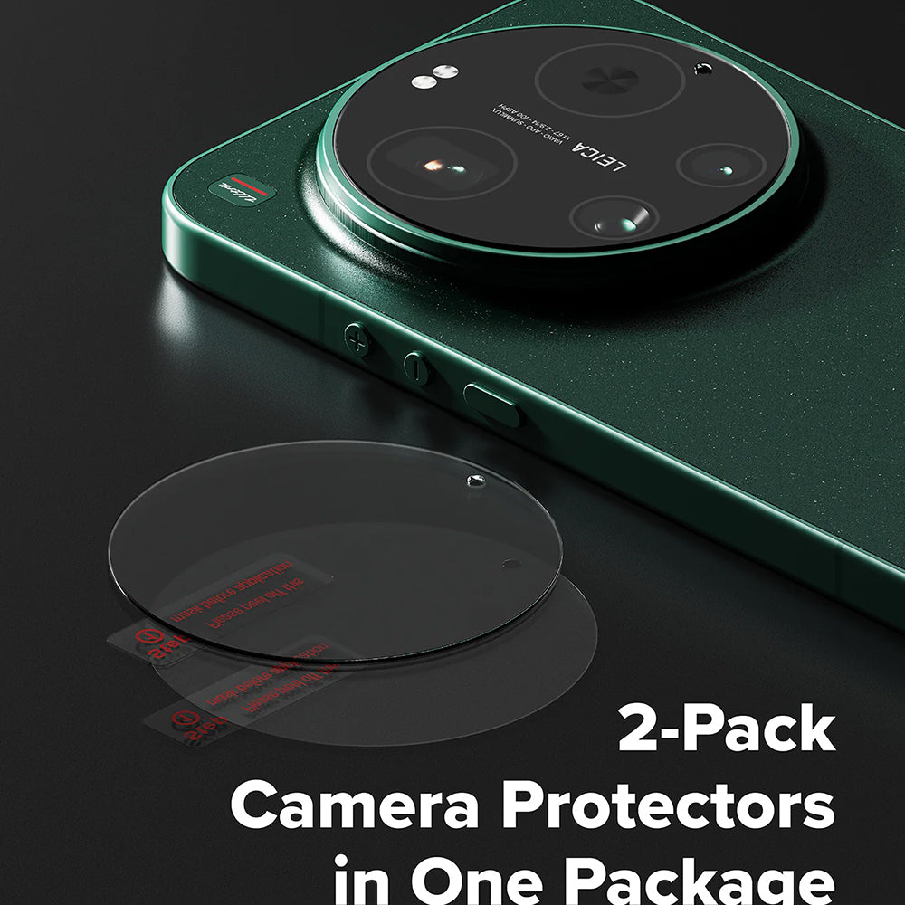 Protector de pantalla para cámara trasera Ringke para Xiaomi 17 Ultra, vidrio templado, juego de 2 piezas, transparente