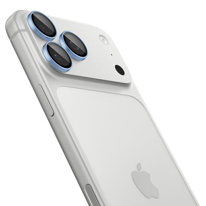 Protector de cámara trasera Spigen GlastR EZ FIT Optik Pro para Apple iPhone 18 Pro / 18 Pro Max, vidrio templado, juego de 2 piezas, azul AGL12045
