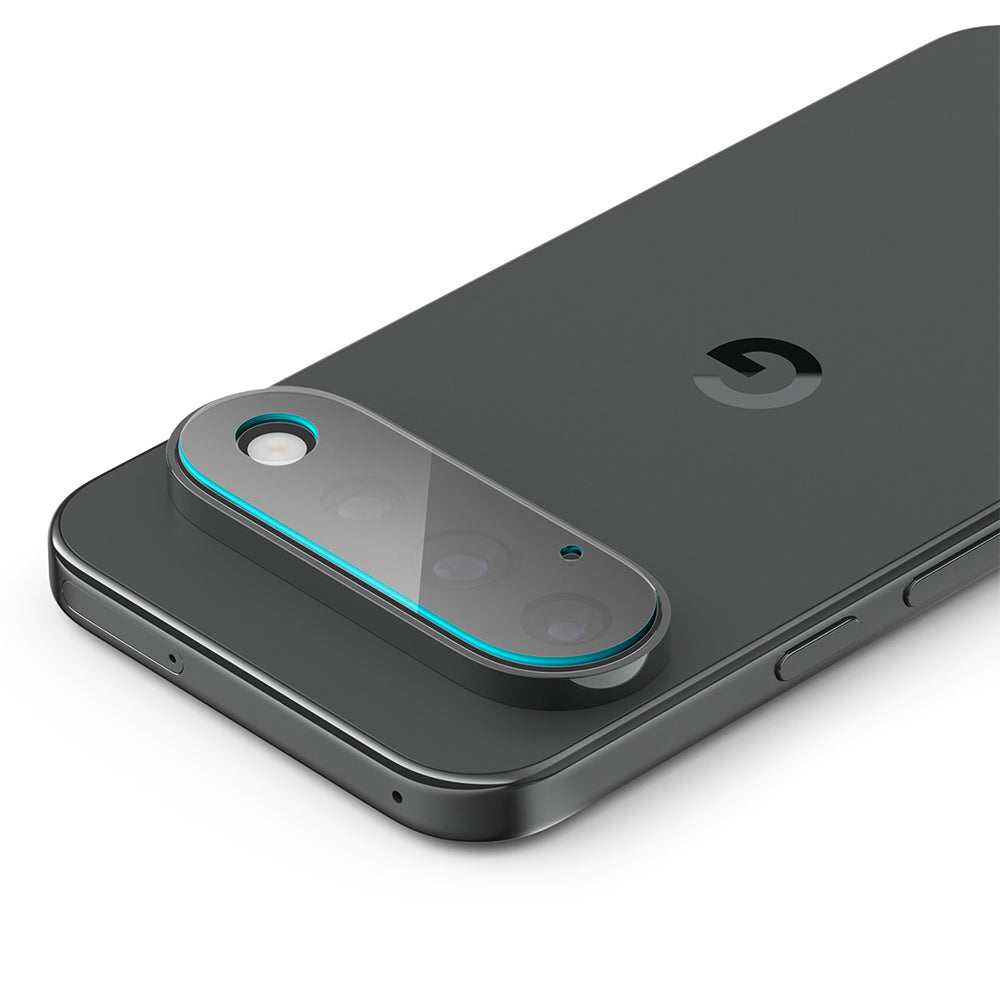 Protector de cámara trasera Spigen GlastR EZ FIT Optik Pro para Google Pixel 11, vidrio templado, juego de 2 piezas, negro AGL11479