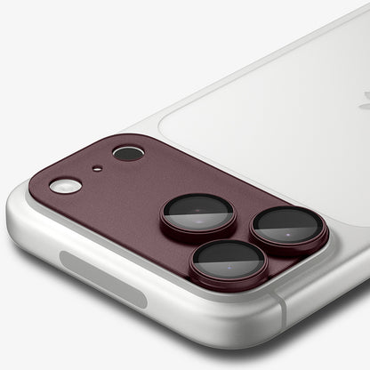Protector de cámara trasera Spigen GlastR EZ FIT Optik Pro XL para Apple iPhone 18 Pro, vidrio templado, burdeos AGL12036