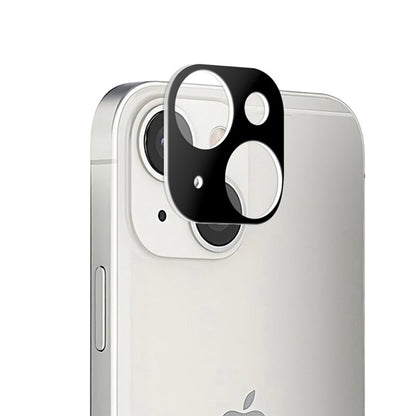 Protector de cámara trasera Techsuit para Apple iPhone 13 mini / 13, vidrio templado, negro
