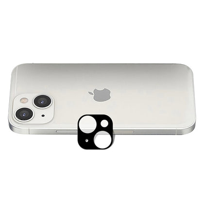 Protector de cámara trasera Techsuit para Apple iPhone 13 mini / 13, vidrio templado, negro