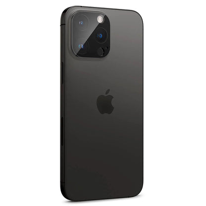 Protector de cámara trasera Techsuit para Apple iPhone 14 Pro Max / 14 Pro, vidrio templado, negro