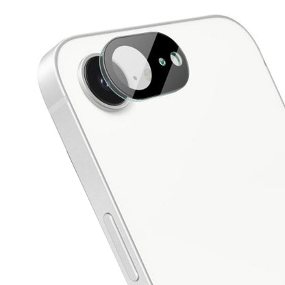 Protector de pantalla para cámara trasera Techsuit para Apple iPhone 17e / 16e, vidrio templado, negro