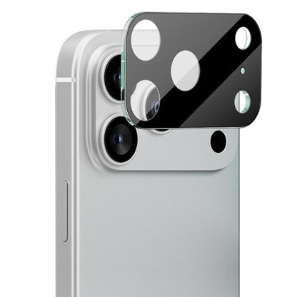 Protector de cámara trasera Techsuit para Apple iPhone 17 Pro, Cristal Templado, Negro