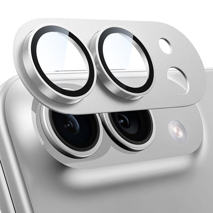 Protector de cámara trasera Techsuit para Apple iPhone Duo, vidrio templado, gris