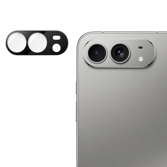 Protector de cámara trasera Techsuit para Apple iPhone Ultra, vidrio templado, negro