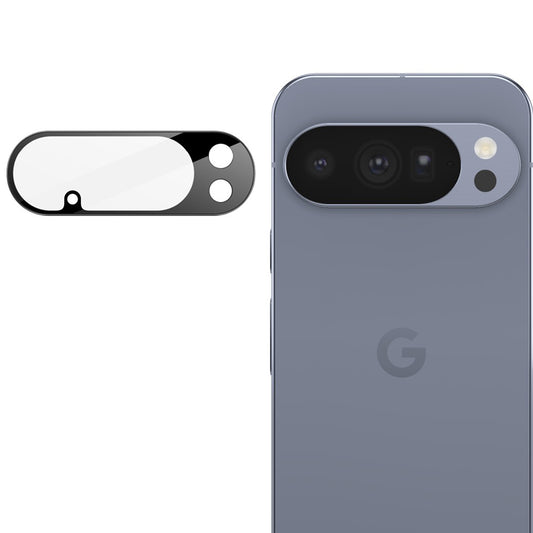 Protector de cámara trasera Techsuit para Google Pixel 10 Pro, Cristal Templado, Negro