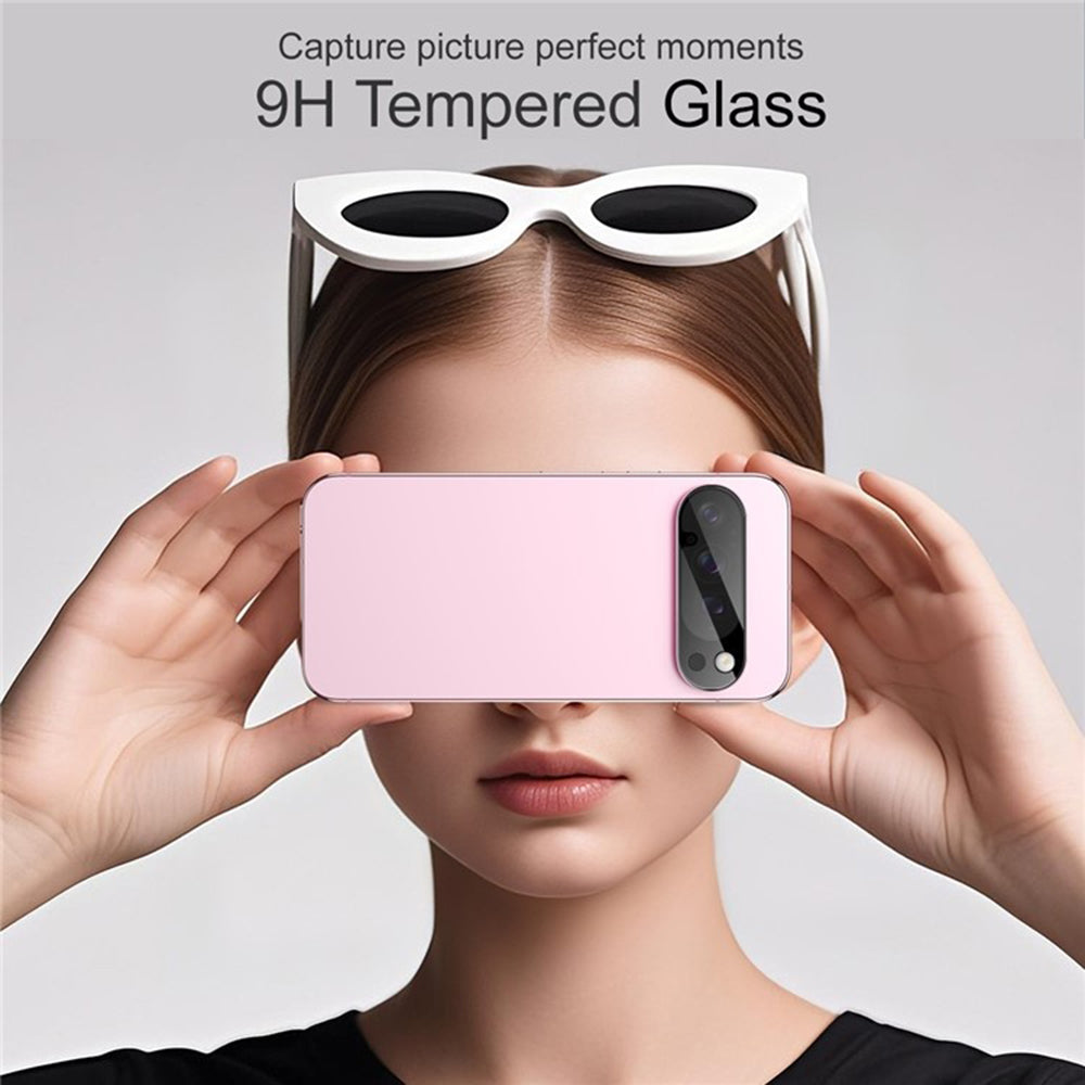 Protector de pantalla para cámara trasera Techsuit para Google Pixel 10 Pro XL, vidrio templado, negro