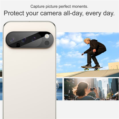 Protector de pantalla para cámara trasera Techsuit para Google Pixel 10 Pro XL, vidrio templado, negro