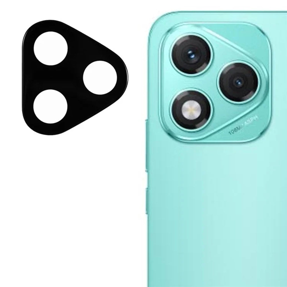 Protector de cámara trasera Techsuit para Honor 400 Lite, vidrio templado, negro