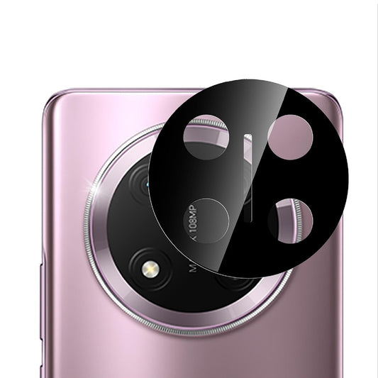 Protector de pantalla para cámara trasera Techsuit para Honor X9c / Magic7 Lite, vidrio templado, negro