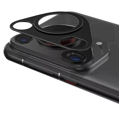 Protector de cámara trasera Techsuit para Huawei Pura 70 Ultra, Cristal Templado, Negro
