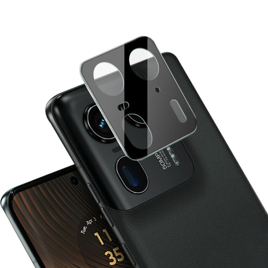 Protector de cámara trasera Techsuit para Motorola Edge 50 Ultra, vidrio templado, negro
