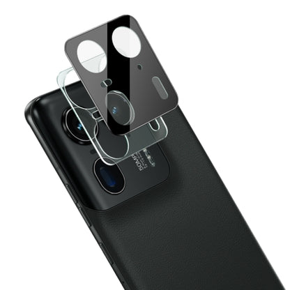 Protector de cámara trasera Techsuit para Motorola Edge 50 Ultra, vidrio templado, negro