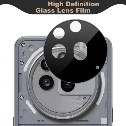 Protector de cámara trasera Techsuit para Nothing Phone (3a) Pro, vidrio templado, negro