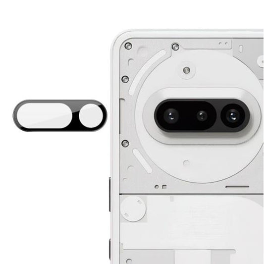 Protector de cámara trasera Techsuit para Nothing Phone (3a), vidrio templado, negro