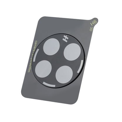 Protector de pantalla para cámara trasera Techsuit para OnePlus 12, vidrio templado, negro