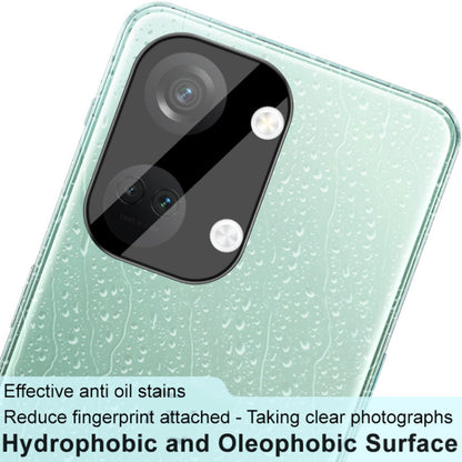 Protector de cámara trasera Techsuit para OnePlus Nord 3, vidrio templado, negro