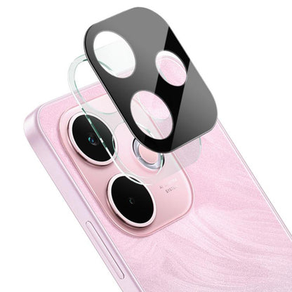 Protector de pantalla para cámara trasera Techsuit para Oppo A5 Pro 4G / A5 Pro, vidrio templado, negro