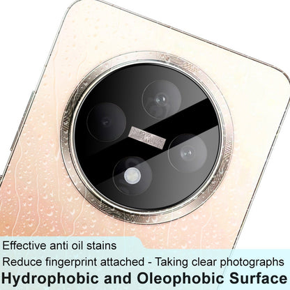 Protector de cámara trasera Techsuit para Oppo Reno12 FS 5G / Reno12 FS 4G / Reno12 F 4G / Reno12 F, vidrio templado, negro