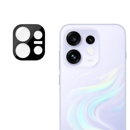 Protector de cámara trasera Techsuit para Oppo Reno16, vidrio templado, negro