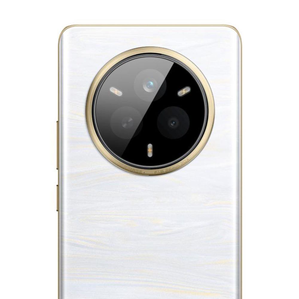 Protector de cámara trasera Techsuit para Realme 14 Pro, vidrio templado, negro