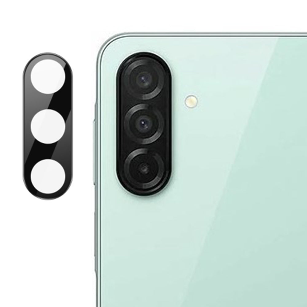 Protector de pantalla para cámara trasera Techsuit para Samsung Galaxy A26 A266, vidrio templado, negro