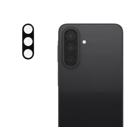 Protector de cámara trasera Techsuit para Samsung Galaxy A27 5G, vidrio templado, negro