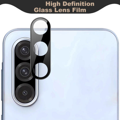 Protector de cámara trasera Techsuit para Samsung Galaxy A36 A366, vidrio templado, negro