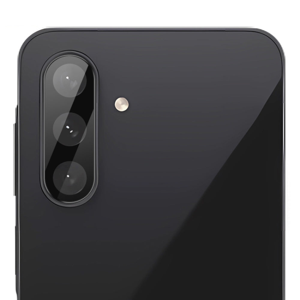 Protector de cámara trasera Techsuit para Samsung Galaxy A37 5G, Cristal Templado, Negro