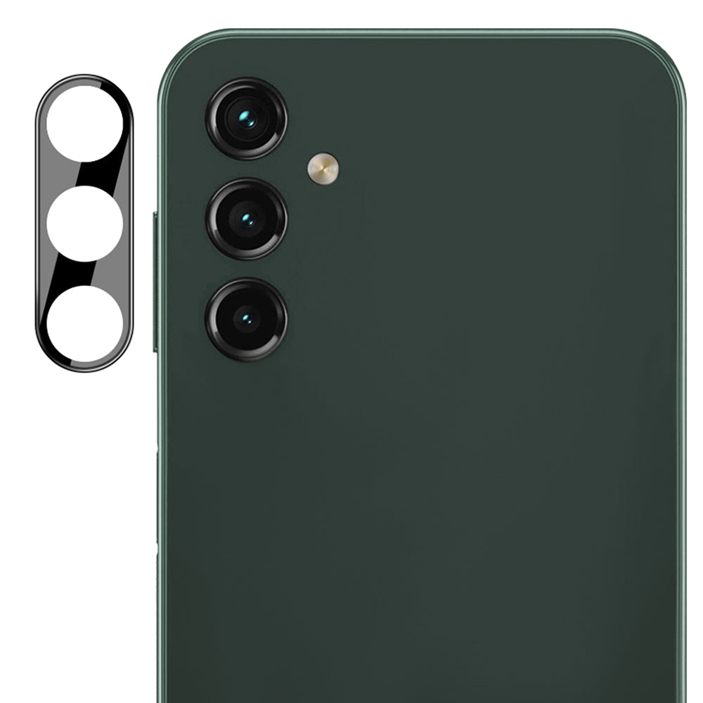 Protector de cámara trasera Techsuit para Samsung Galaxy A54 A546, vidrio templado, negro