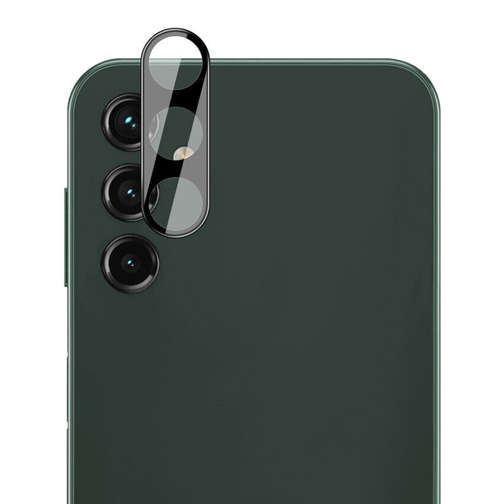 Protector de cámara trasera Techsuit para Samsung Galaxy A54 A546, vidrio templado, negro