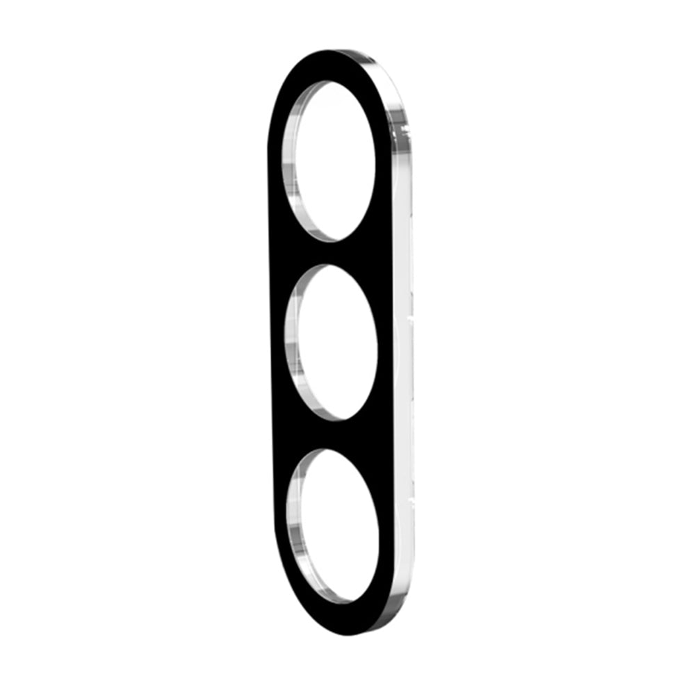 Protector de cámara trasera Techsuit para Samsung Galaxy A55 5G A556, vidrio templado, negro