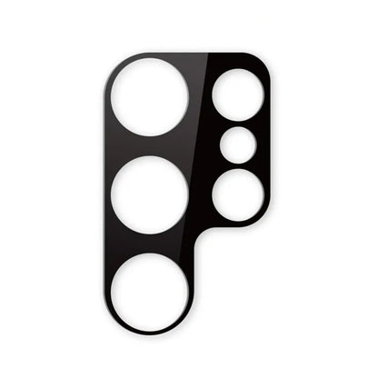 Protector de cámara trasera Techsuit para Samsung Galaxy S23 Ultra S918, vidrio templado, negro