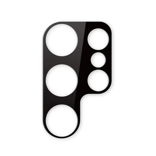 Protector de cámara trasera Techsuit para Samsung Galaxy S23 Ultra S918, vidrio templado, negro