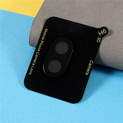 Protector de cámara trasera Techsuit para Samsung Galaxy Z Flip8 F776, vidrio templado, negro