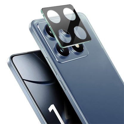 Protector de pantalla para cámara trasera Techsuit para Xiaomi 14T, vidrio templado, negro