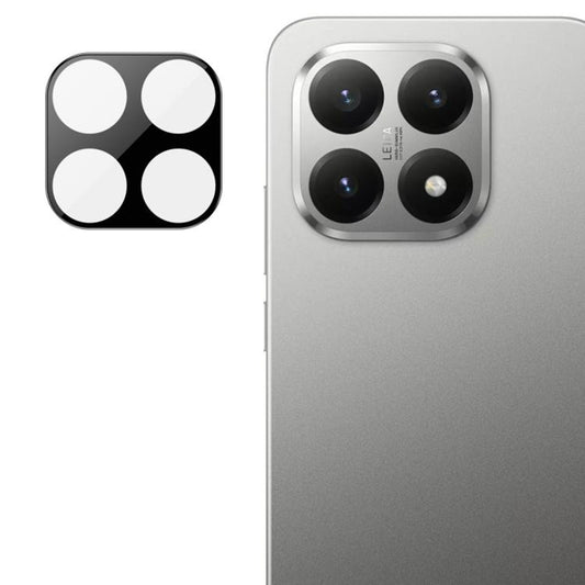 Protector de pantalla para cámara trasera Techsuit para Xiaomi 15T, vidrio templado, negro
